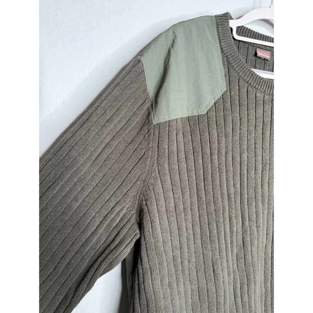 Patagonia mens fog cutter sweater‎ in green